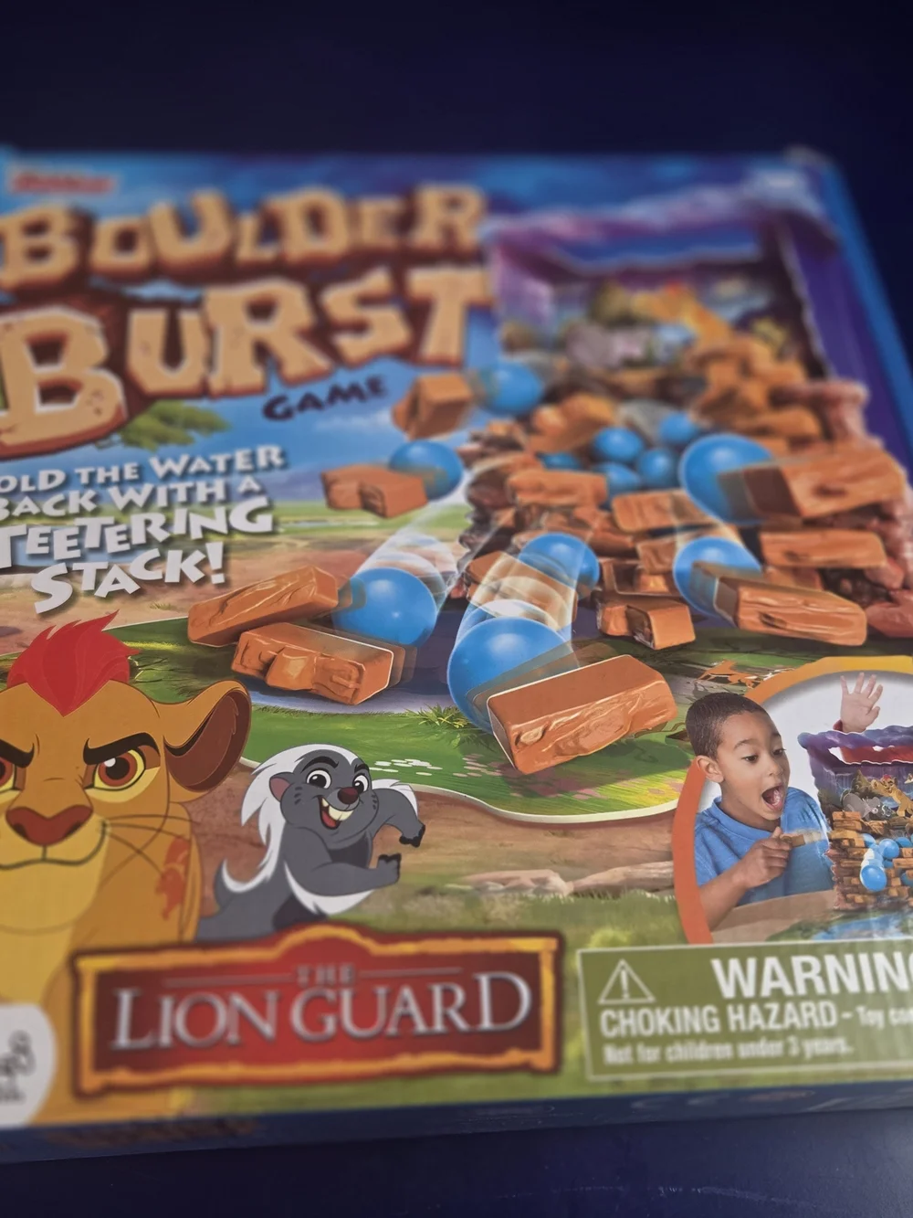 Disney Jr The Lion Guard Boulder Burst Game (Age 4+)